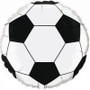 SOCCER BALL 18" FOIL BLN PKG