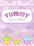 PARTY INVITES YUMMY CUPCAKES 20 SHEETS