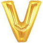 M/Loon Jnr "V" Gold 7" Shape