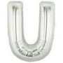 Silver Letter U Megaloon Balloon