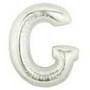 Silver Letter G Megaloon Balloon