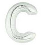 Silver Letter C Megaloon Balloon
