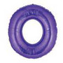 Purple Number 0 Foil 86cm Shape Inflated On Weight	