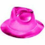 Hat Gangster Metallic Hot Pink