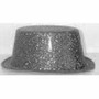 Glitter Hat - Silver Top (L27cm x W22.5cm x H9cm)