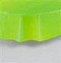 PLASTIC TABLECOVER ROUND 213cm LIME P1