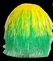 AUSSIE WIG GREEN AND GOLD