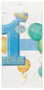 1st BALLOONS BLUE TABLECOVER