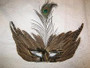MASK FEATHERS BROWN