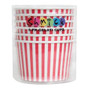 6 PK GELATO CUPS - RED STRIPE