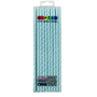 Paper Straws Blue Dot Pack 20