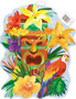 TIKI TROPICS CUTOUT