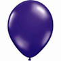12cm Jewel Quartz Purple Latex Balloon
