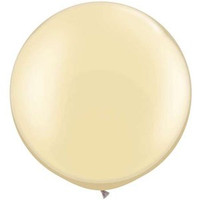 Large Ivory Balloon 90cm Latex