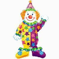 Large Clown Balloon Airwalker