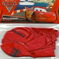 Disney Cars Latex Balloons Pk 6