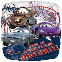 Disney Cars Birthday 45cm Foil Balloon