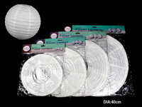 Paper Lantern Round 40cm White