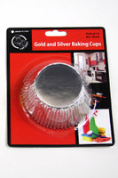 Baking Cups Silver Pk 15