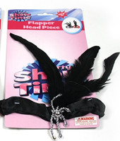 Feather Headpiece Black