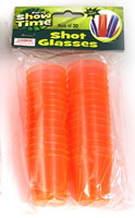 Shot Glasses Pk 30 Orange