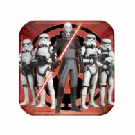 Star Wars Rebels Square Luncheon Plates