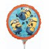 Minions Despicable Me 22cm  Flat foil Balloon inflated