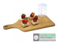 Square Mini Clear Dish