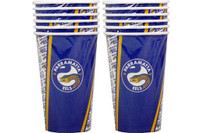 NRL PARTY CUPS EELS 6PK