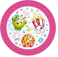 Shopkins Luncheon Plates Paper