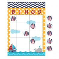 Ahoy Matey Bingo Game and Sticker Sheets