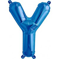 Blue Letter Y Megaloon Balloon