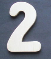 Wooden Number 2