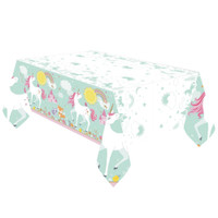 PRINTED TABLECOVER MAGICAL UNICORN