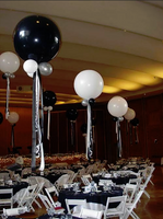 Decorative 90cm Balloon with Balloon Cluster