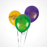 Mardi  gras Balloon Bouquets 1