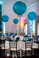 Jumbo Balloon with Honeycomb and Sparkling Tassel