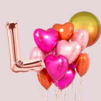 Young love balloon bouquet