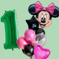 Licensed Minnie Mouse balloon bouquet