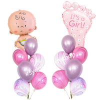 It's a girl balloon bouquet bundle