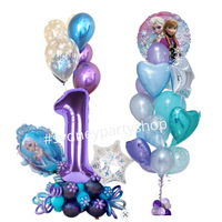 Frozen themed gift balloon bundle