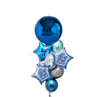 70th Glitz Birthday balloon bouquet