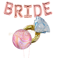 Bride to be balloon bundle