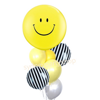 Smiley balloon bouquet 