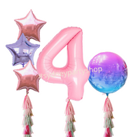 Light Pink party balloon set