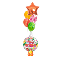 Tropical Birthday Marquee balloon 