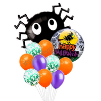 Halloween Spider and bubble balloon bouquet