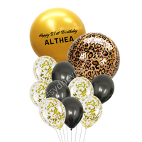 Personalized  lux balloon bouquet