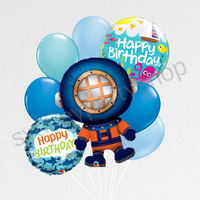 Submarine Under the Sea balloon bouquet