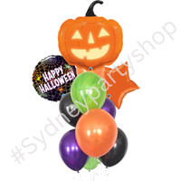 Pumpkin Halloween Balloon bouquet 